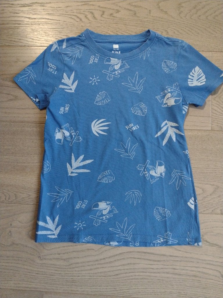 Katoenen T-Shirt maat 134/140 - In perfecte staat, Kinderen en Baby's, Ophalen, Jongen of Meisje, Zo goed als nieuw, HEMA