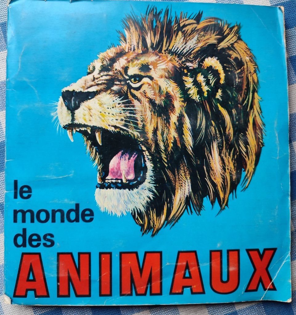 Album panini le monde des animaux, Enlèvement ou Envoi, Utilisé, Plusieurs images