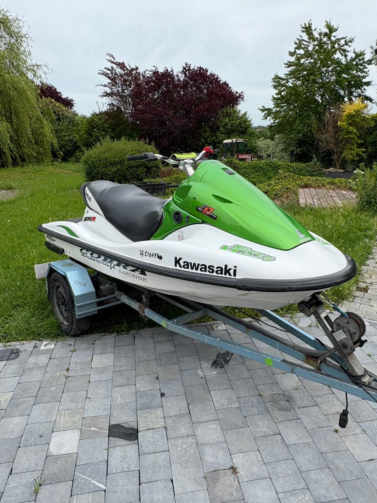 Jetski Kawasaki Stxr 1200, Enlèvement
