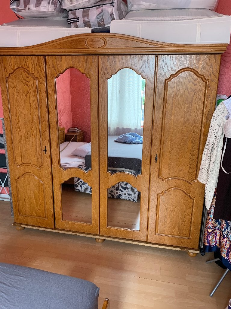 Complete Meubelset Voor Kamer Te Koop, Huis en Inrichting, Kasten | Kleerkasten, Ophalen, Met deur(en), Gebruikt, Eikenhout
