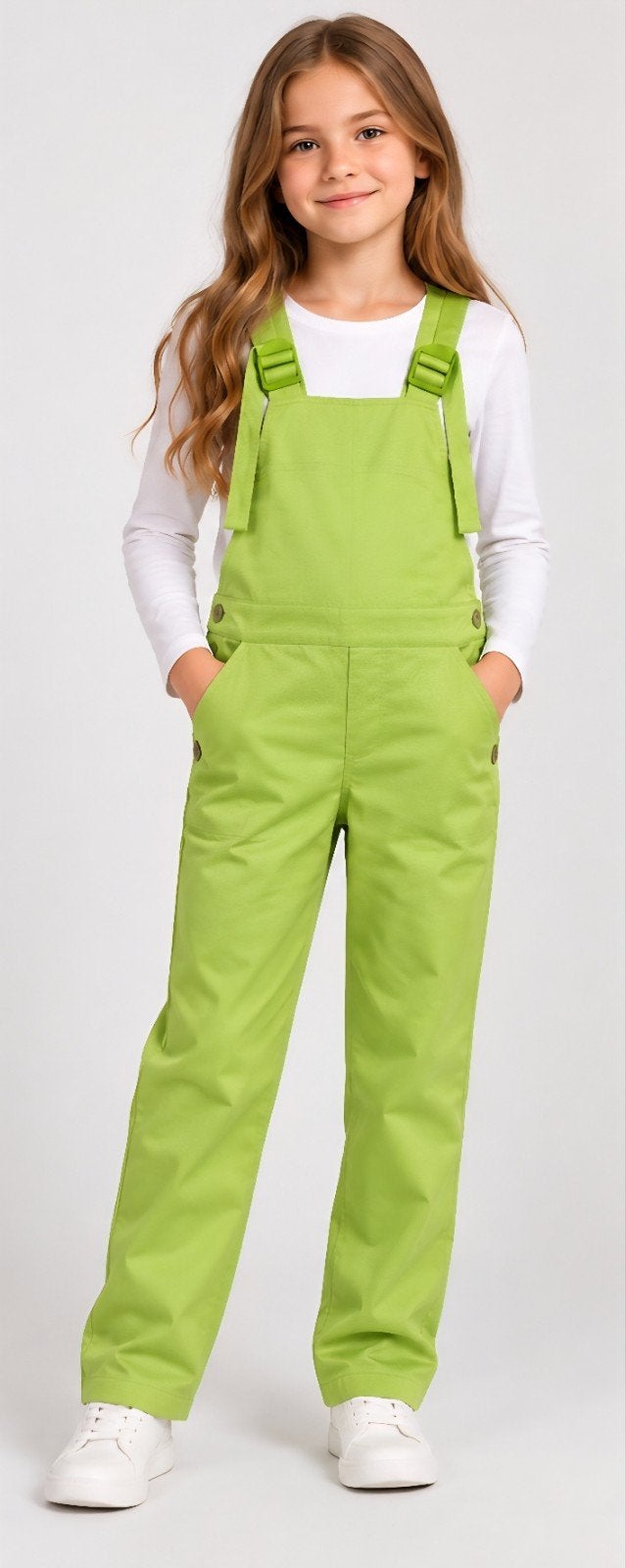 Nieuw groen verkleed tuinbroek Maat 140, Ophalen of Verzenden, Nieuw, Jongen of Meisje, Broek