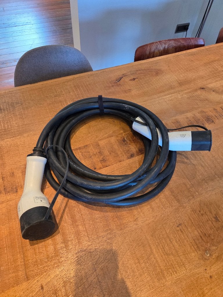 Laadkabel Type 2 - 8 meter - 480V/32A, Ophalen, Gebruikt, Laadkabel