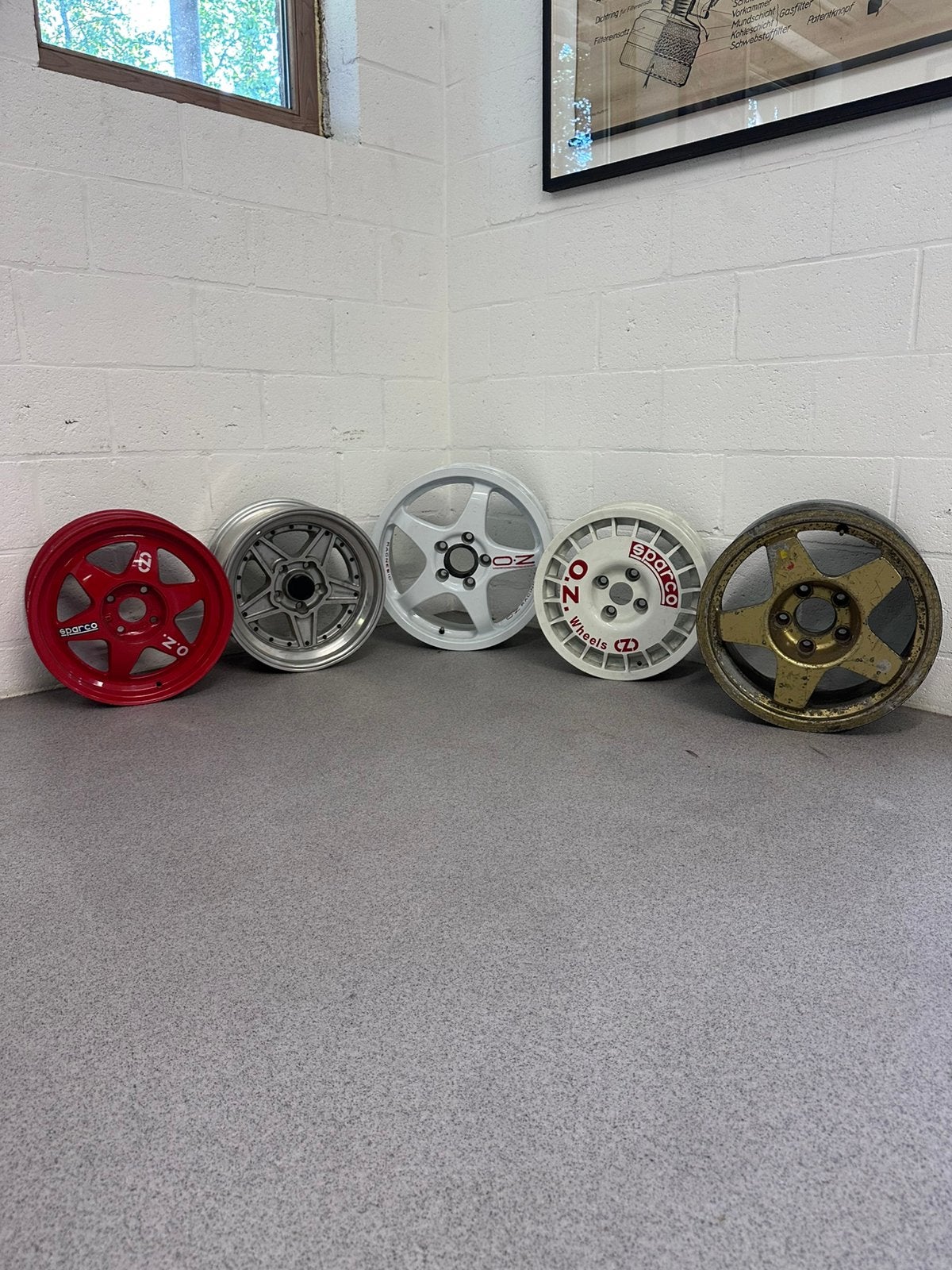 Verschillende motorsport wielen ideaal voor mancave, Ophalen, Gebruikt, Auto's