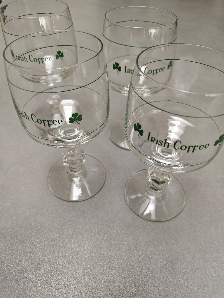 4 x Irish Coffee glas, Verzamelen, Ophalen of Verzenden