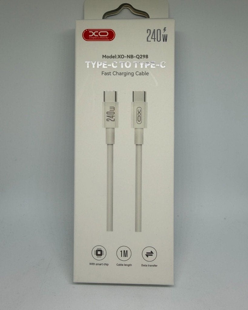 CÂBLE USB-C VERS USB-C XO – CHARGE RAPIDE 240W, Télécoms, Neuf, USB-C, Enlèvement ou Envoi, Autres marques