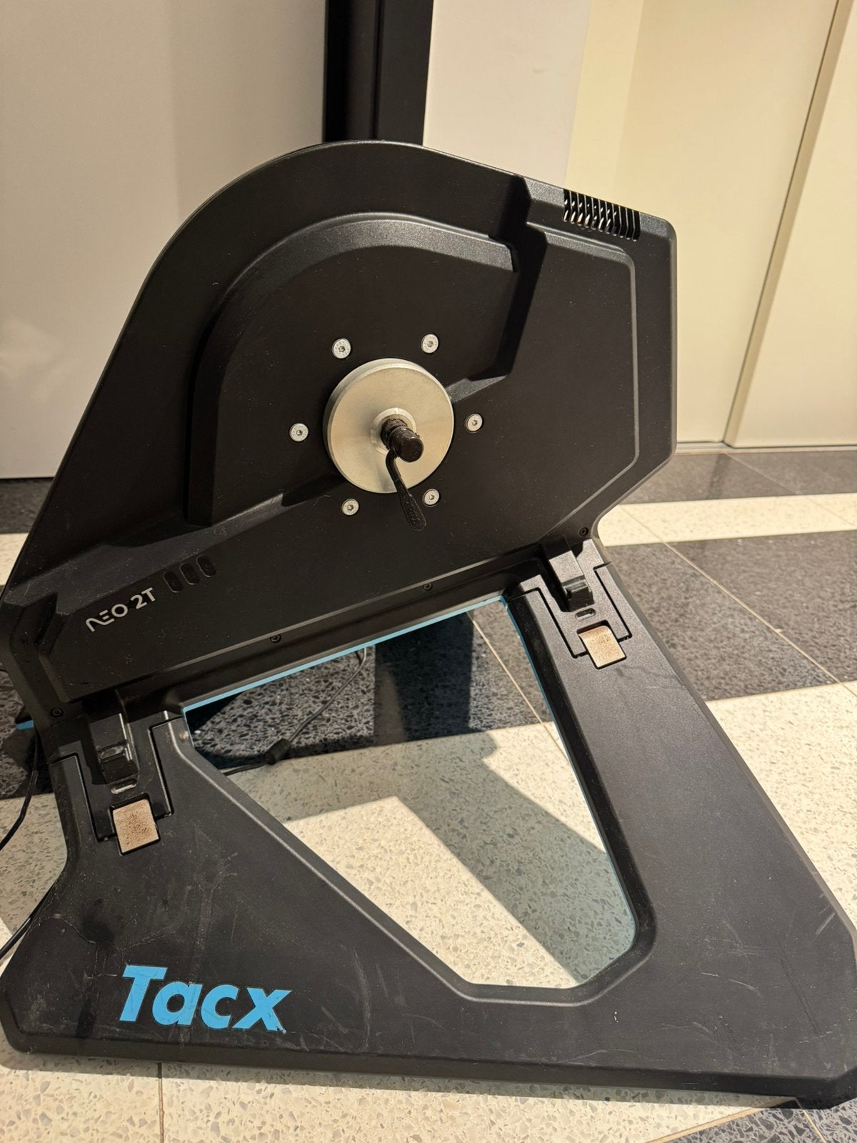 Tacx Neo 2T volledige set, fiets, ventilator, mat…, Ophalen, Gebruikt
