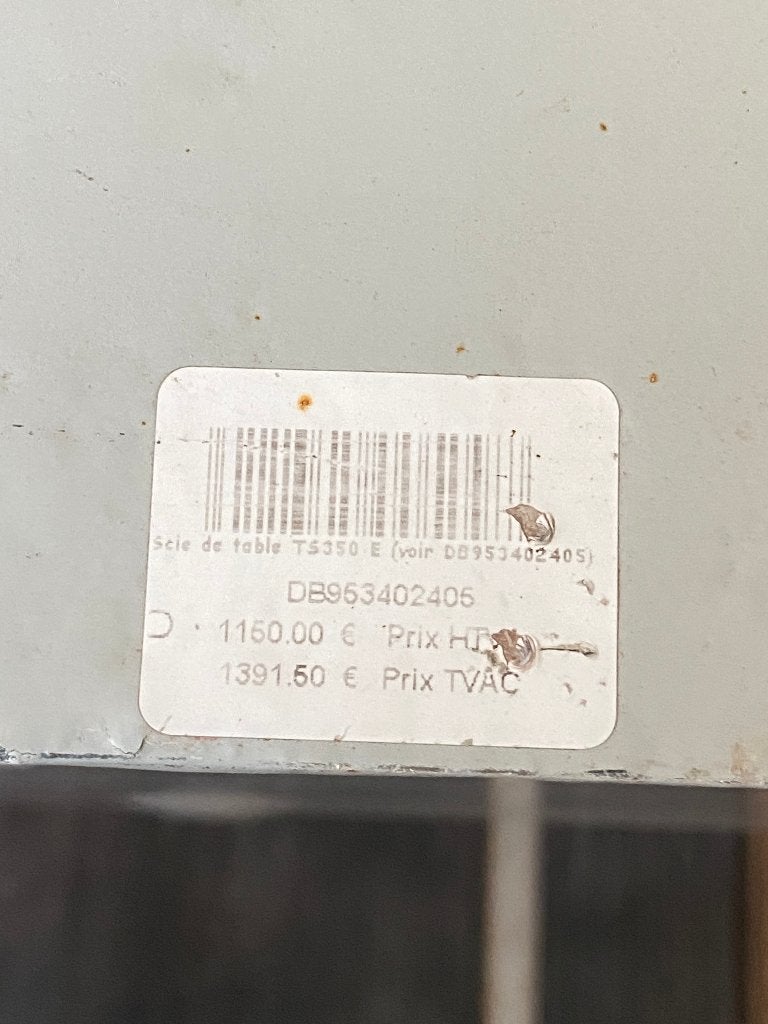 Scie à briques professionnelle Dimas TS 350 E (Husqvarna), Enlèvement, Scie circulaire