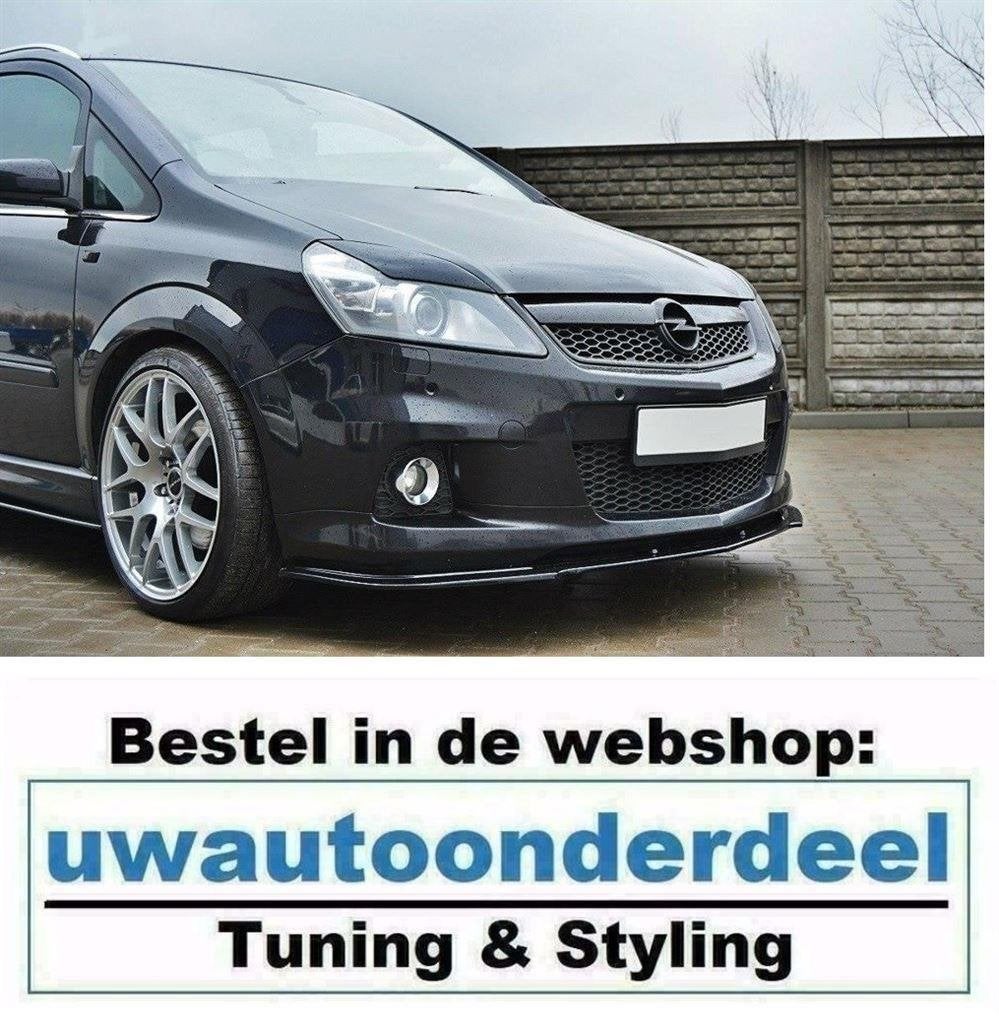 Maxton Design Spoiler Lip Splitter Voor Opel Zafira B OPC, Verzenden