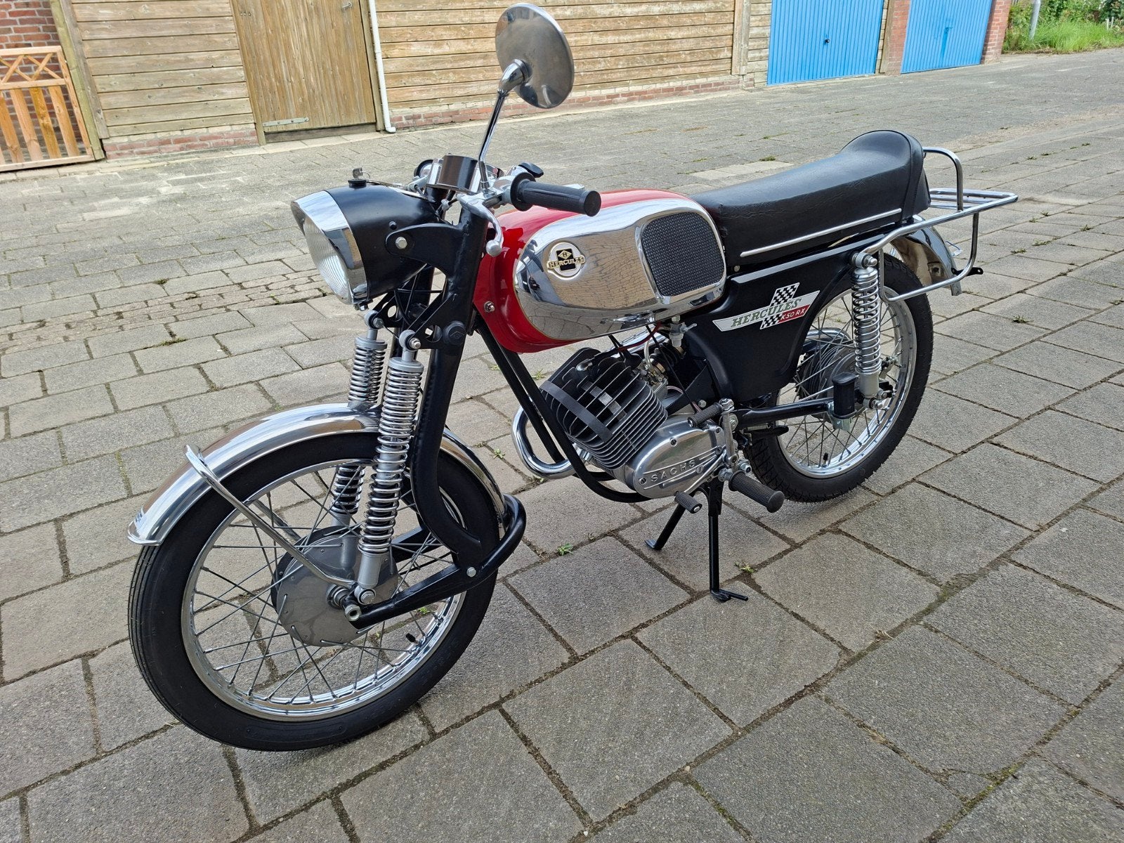 Hercules k50 rx  bjr:1972, Fietsen en Brommers, 50 cc, 5 versnellingen, Ophalen, Overige merken
