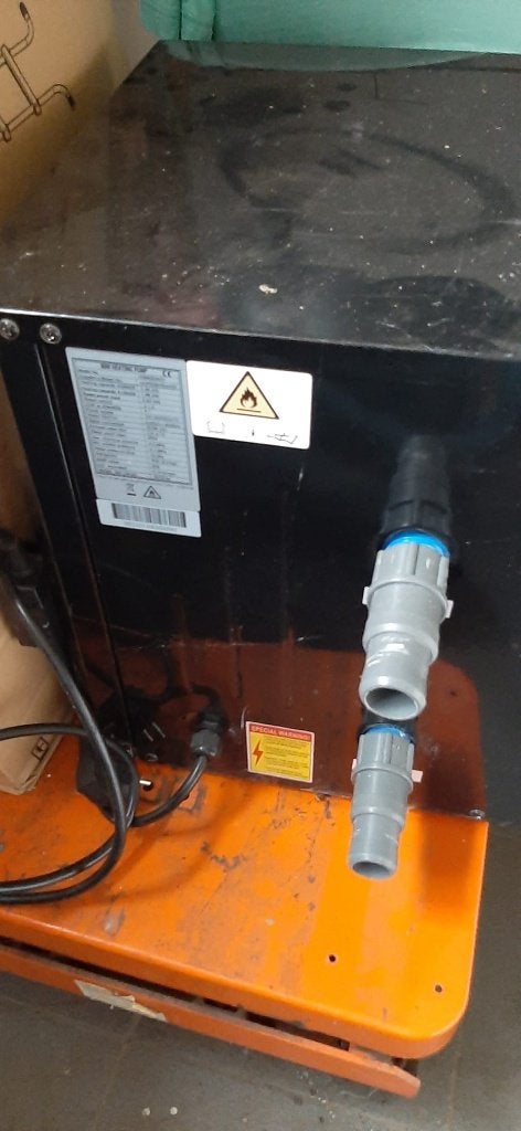 Zwembad warmtepomp, Ophalen, Gebruikt, Verwarming