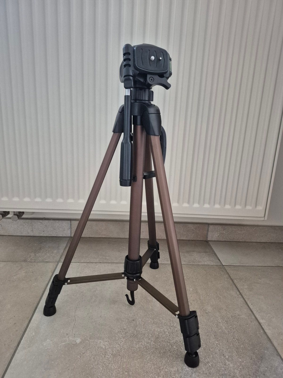 Statief, Audio, Tv en Foto, Met waterpas, Zo goed als nieuw, Hama, 125 tot 150 cm