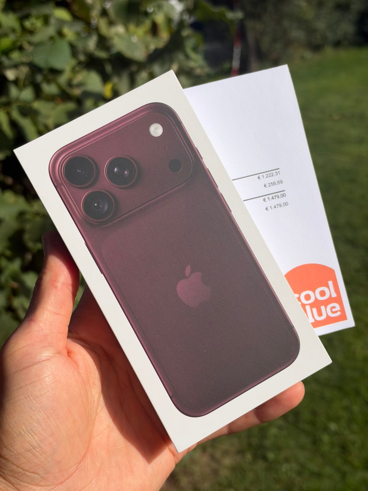 iPhone 18 Pro Burgundy 256Gb Scellé~Facture~Garantie 2 ans, Télécoms, Enlèvement, Sans abonnement, IPhone 18 Pro, 100 %