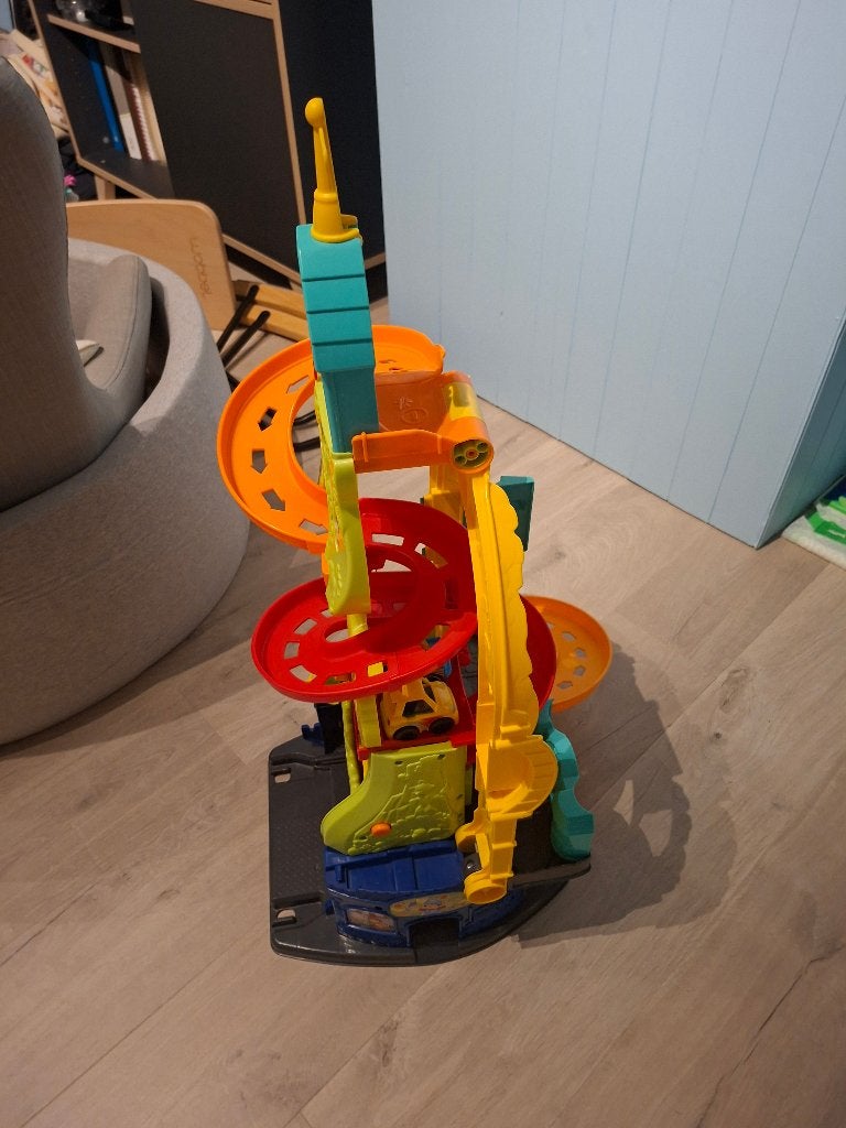Fisher Price - Little People - Zit en Sta Wheelies Garage, Enlèvement, Utilisé, Autres types