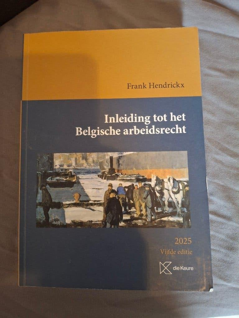 boek : Inleiding tot het Belgische arbeidsrecht (KUL), Boeken, Studieboeken en Cursussen, Ophalen of Verzenden