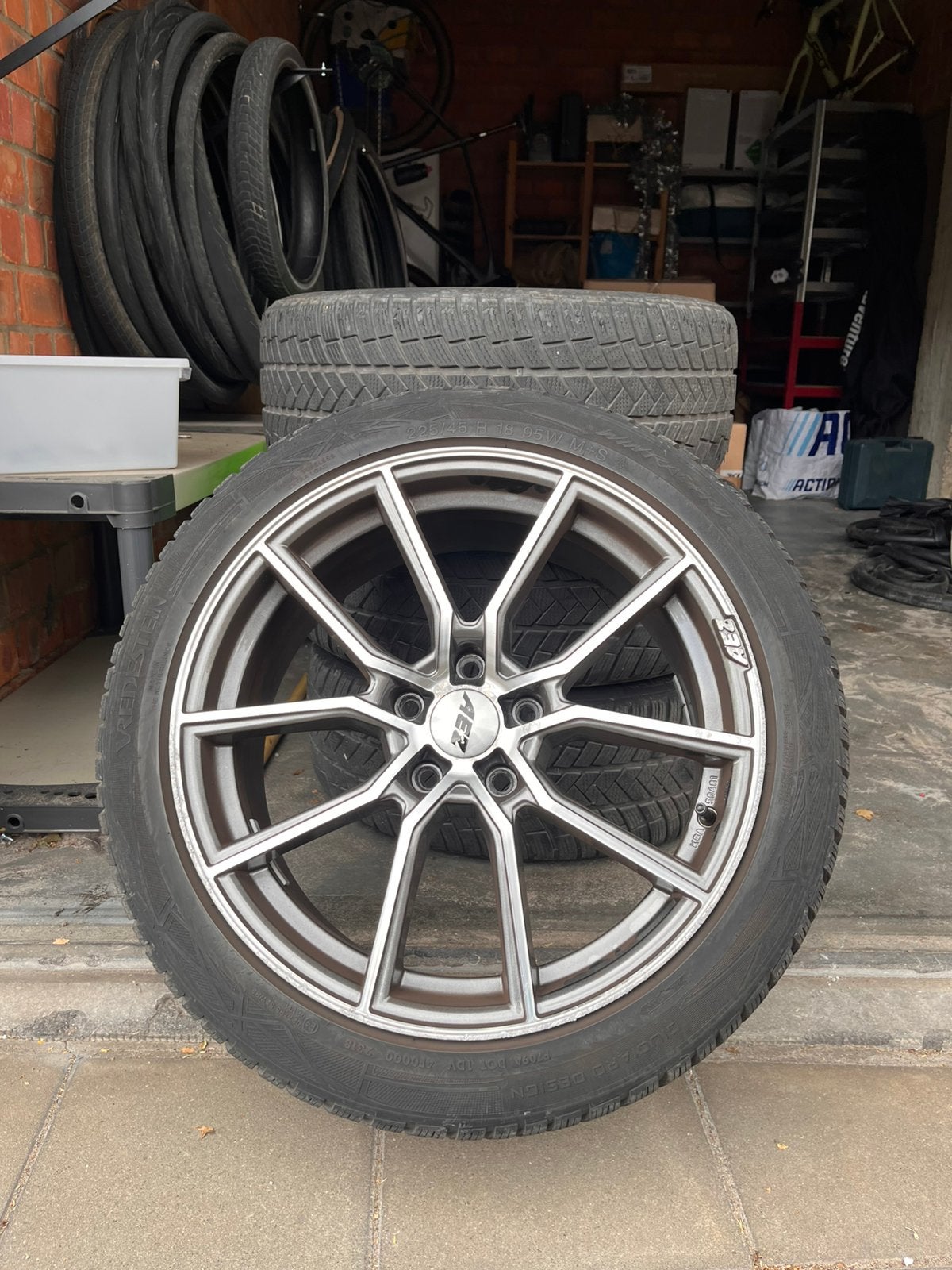 18” Velgen met winterbanden – Steekmaat 5x112, Autos : Pièces & Accessoires, Pneus & Jantes, Jante(s), Pneus hiver, 18 pouces