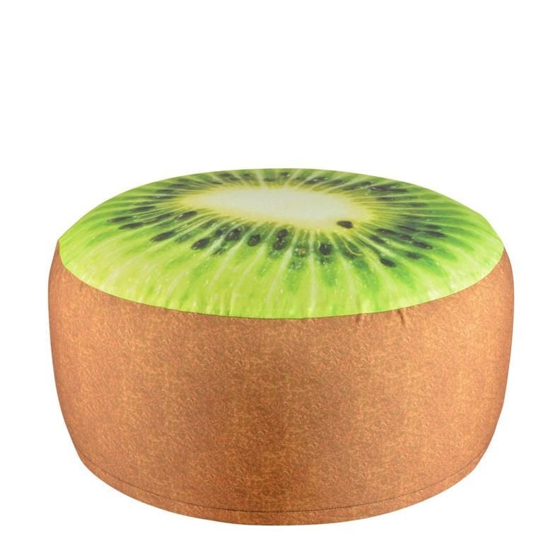 Tuinpoef Opblaasbaar - Waterbestendig - Kiwi, Rond, Minder dan 50 cm, Ophalen of Verzenden, Zo goed als nieuw
