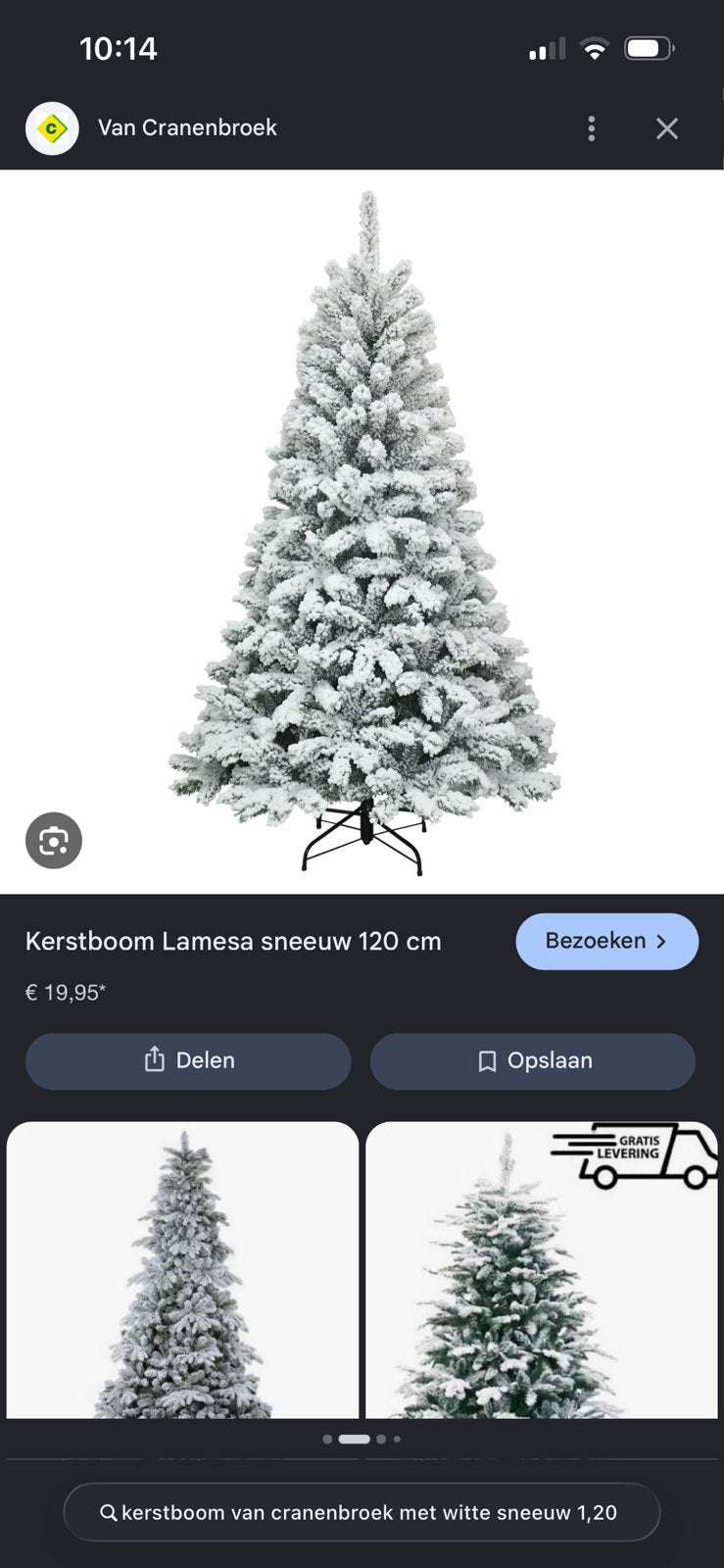 Kerstboom, Diversen, Ophalen, Zo goed als nieuw