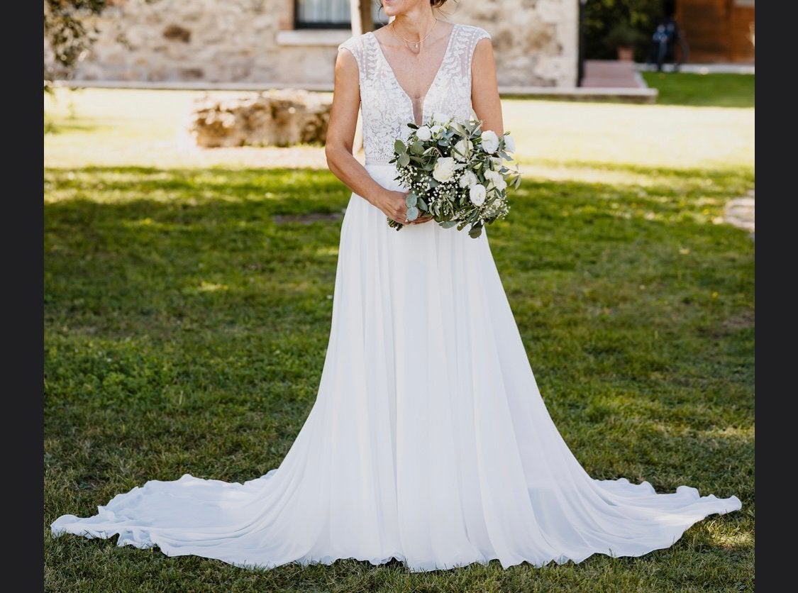 Robe de mariée Marylise Folgarida 2, Vêtements | Femmes, Vêtements de mariage & Accessoires de mariage, Enlèvement, Comme neuf