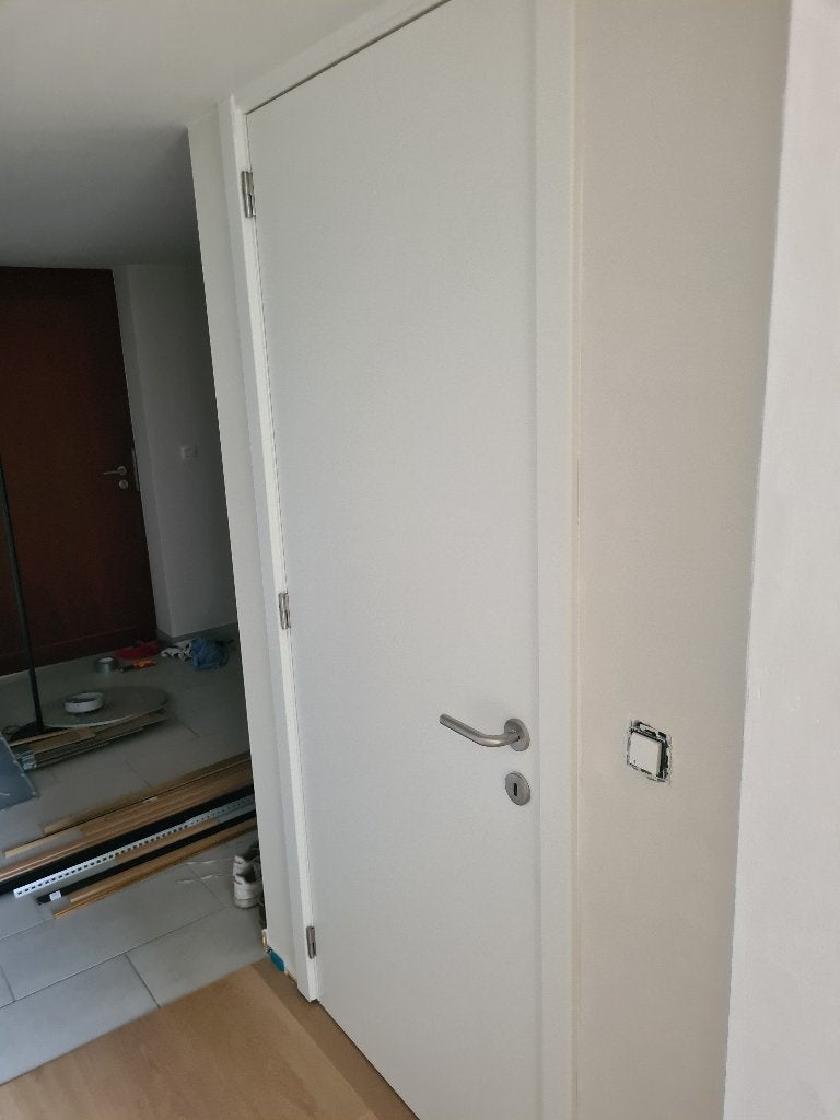 Tubespaan witte binnendeur 210x83x4cm, Doe-het-zelf en Bouw, Ophalen, 80 tot 100 cm, Binnendeur, Zo goed als nieuw