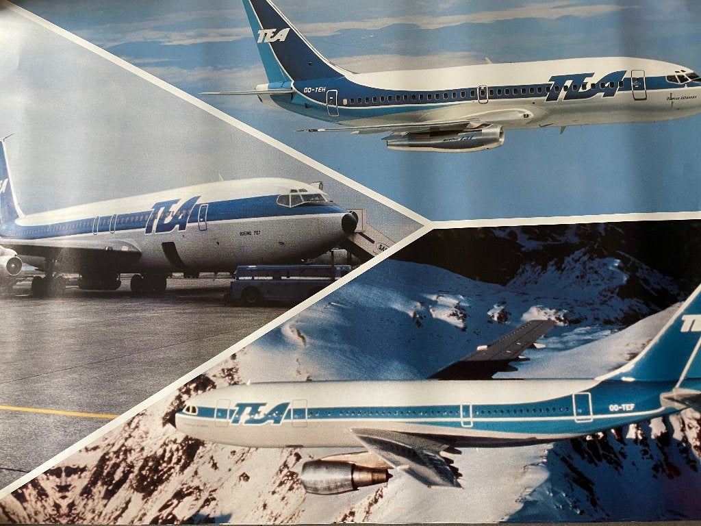 Poster avion, Envoi, Neuf, Avion
