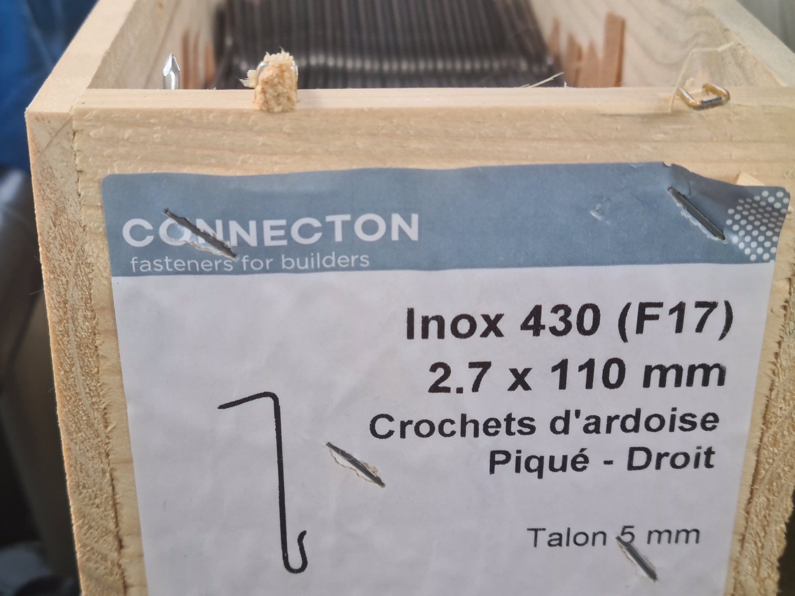 Inox leihaken., Ophalen of Verzenden, Nieuw