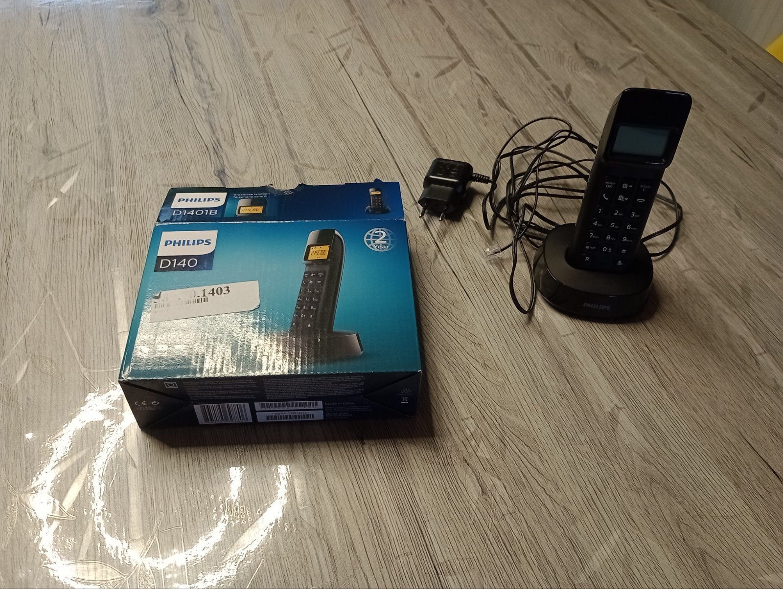 Tel fixe, Télécoms, Enlèvement, Utilisé, 1 combiné