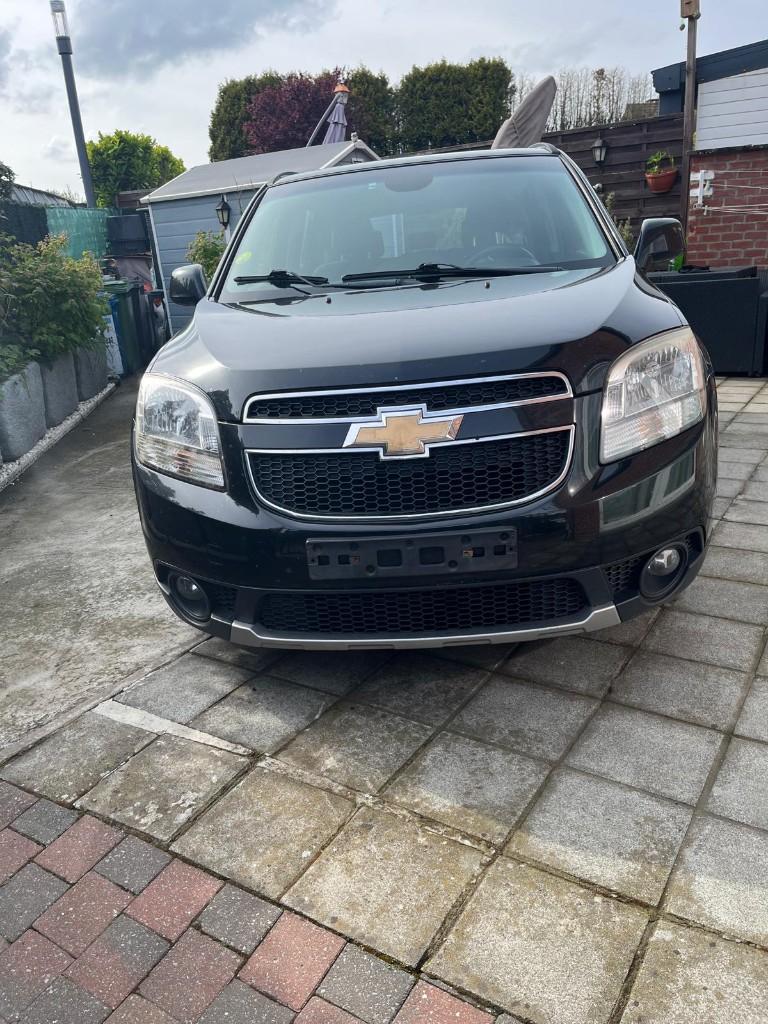 Chevrolet Orlando 2.0 CDTi 130pk 7 zitplaatsen zwart, Auto's, Chevrolet, Particulier, Orlando, Aangepast voor mindervaliden, ABS