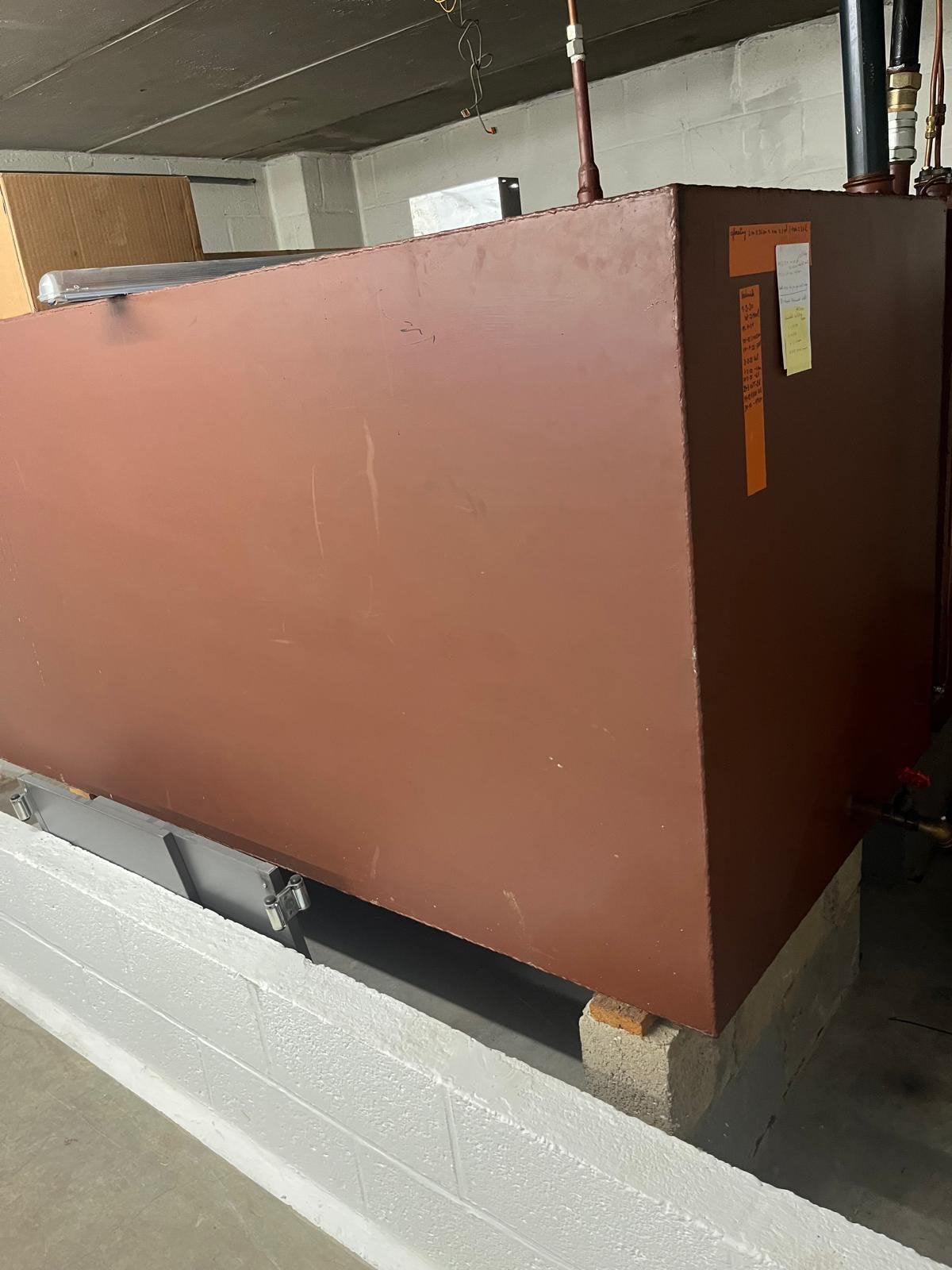 +-2000l mazout te koop, Bricolage & Construction, Chauffage & Radiateurs, Enlèvement, Comme neuf, Chaudière CC ou Chaudière combinée