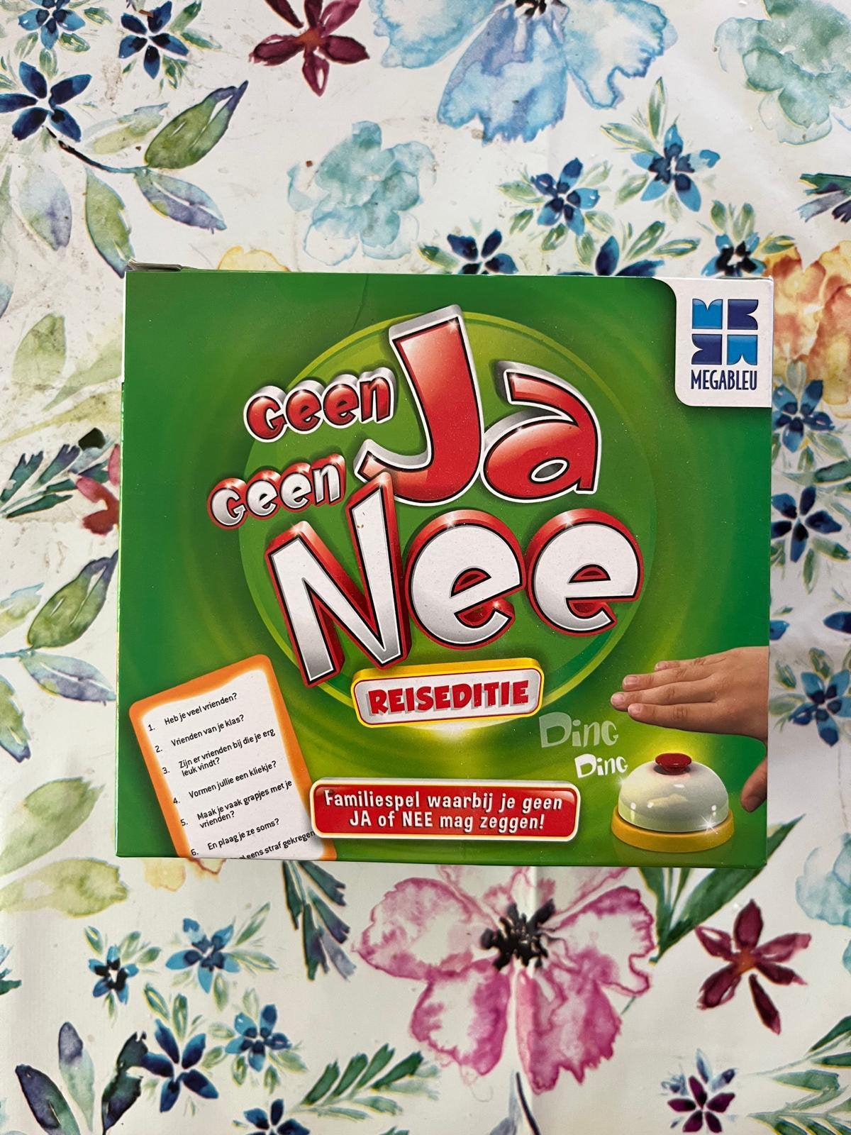 Gezelschapsspel Geen Ja Geen Nee - ophalen Wilrijk, Hobby en Vrije tijd, Gezelschapsspellen | Overige, Ophalen, Zo goed als nieuw
