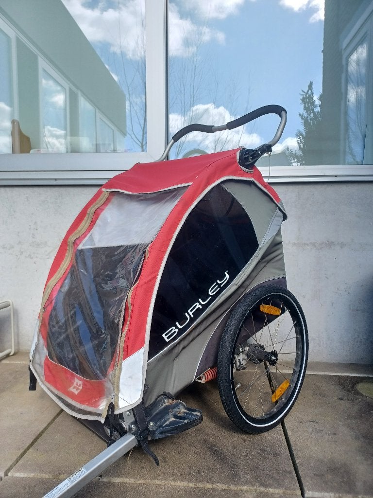 Fietskar Burley D'Lite, Ophalen, Gebruikt, Vering, Burley