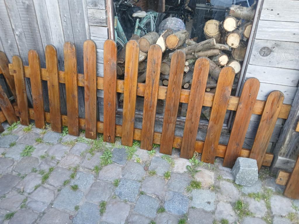 Tuin afrastering afspanning, Tuin en Terras, Ophalen, Hout