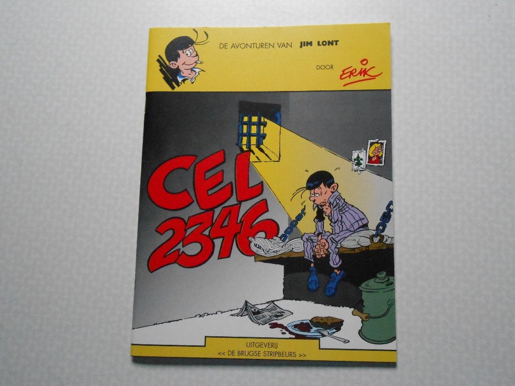 Jim Lont Cel 2346 1996 1 ste druk. Genrd 401/500., Boeken, Eén stripboek, Ophalen of Verzenden, Nieuw