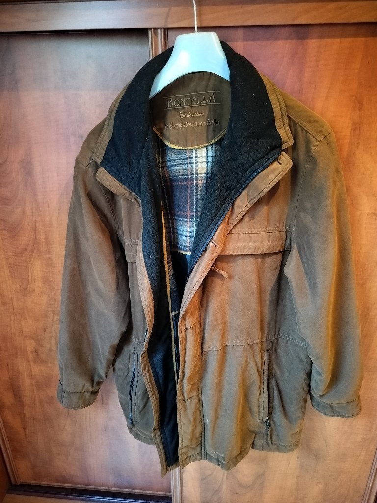 Veste "Camel" Bontella T48/50, Vêtements | Hommes, Comme neuf, Brun, Enlèvement, Bontella