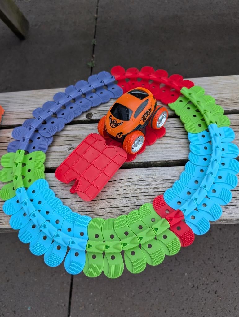 Autoracebaan, Enfants & Bébés, Jouets | Circuits, Autres marques, Enlèvement ou Envoi, Autre propulsion, Comme neuf