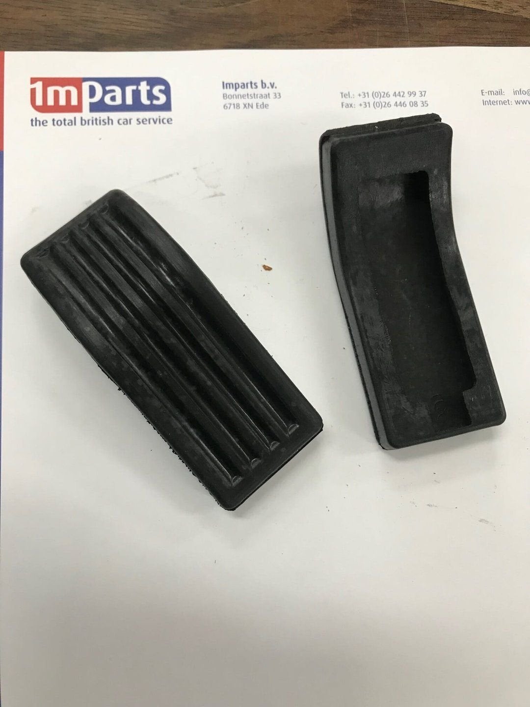 Nieuw pedaal rubber voor uw MG TA , MG TB en MG TC. Per stuk, Neuf, -, -, MG