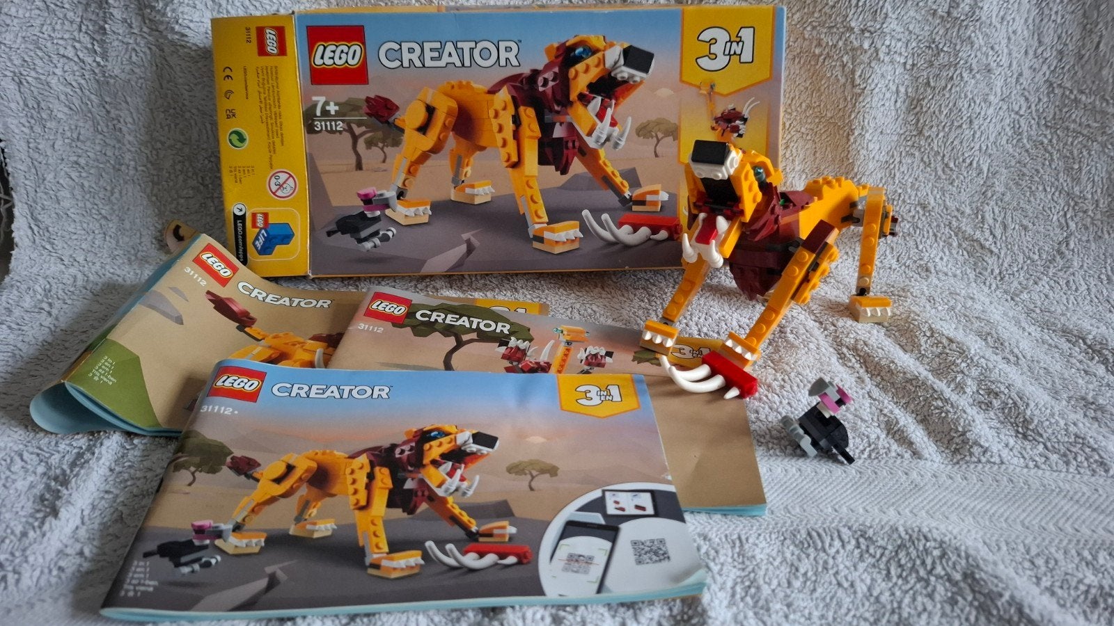 Lego creator 3in1 compleet 7+, Ophalen of Verzenden, Zo goed als nieuw, Overige merken