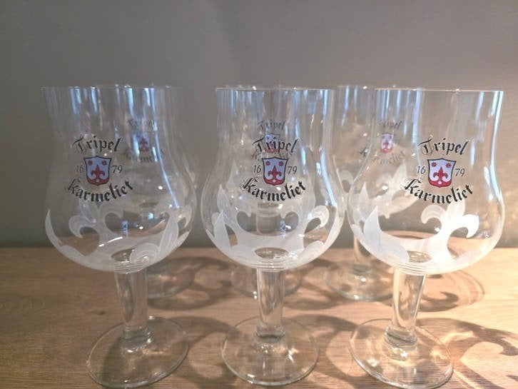 Tripel Karmeliet 6 glazen, Ophalen
