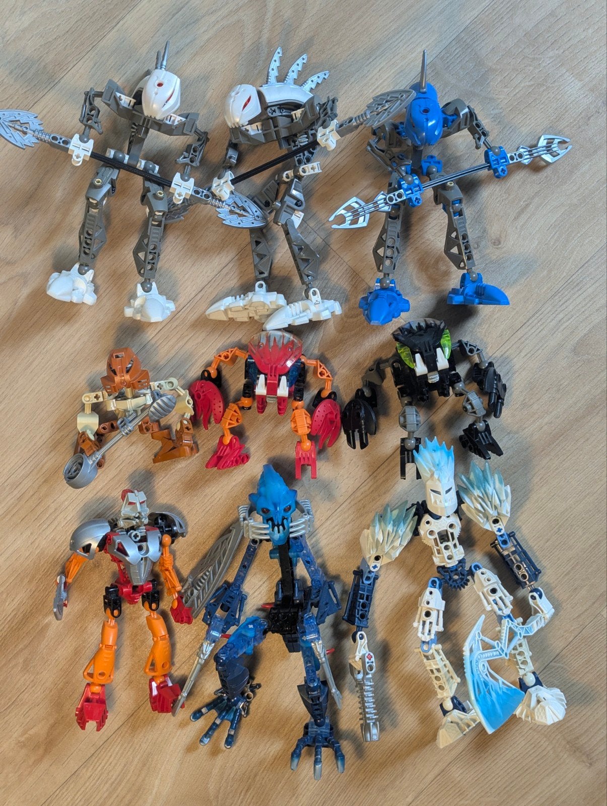 Lot Lego Bionicle (ook apart verkrijgbaar), Gebruikt, Bionicle, Lego, Ophalen of Verzenden