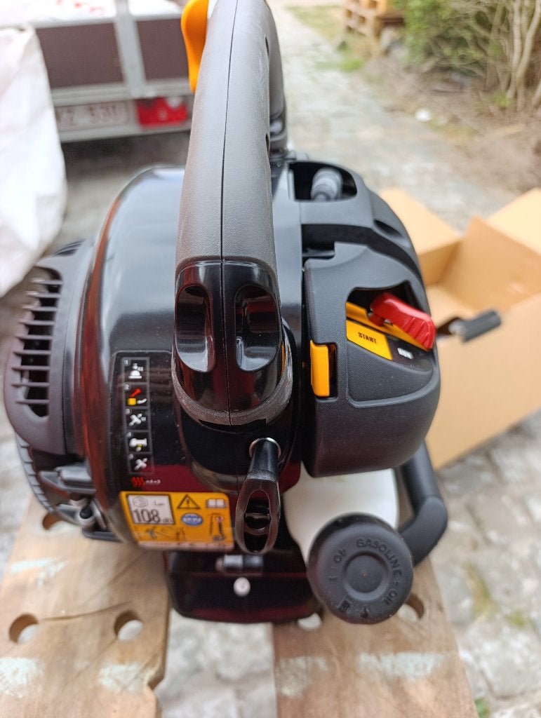 Blad blazer mculoch, Tuin en Terras, Ophalen, Benzine, Met zuigfunctie, Mc Culloch
