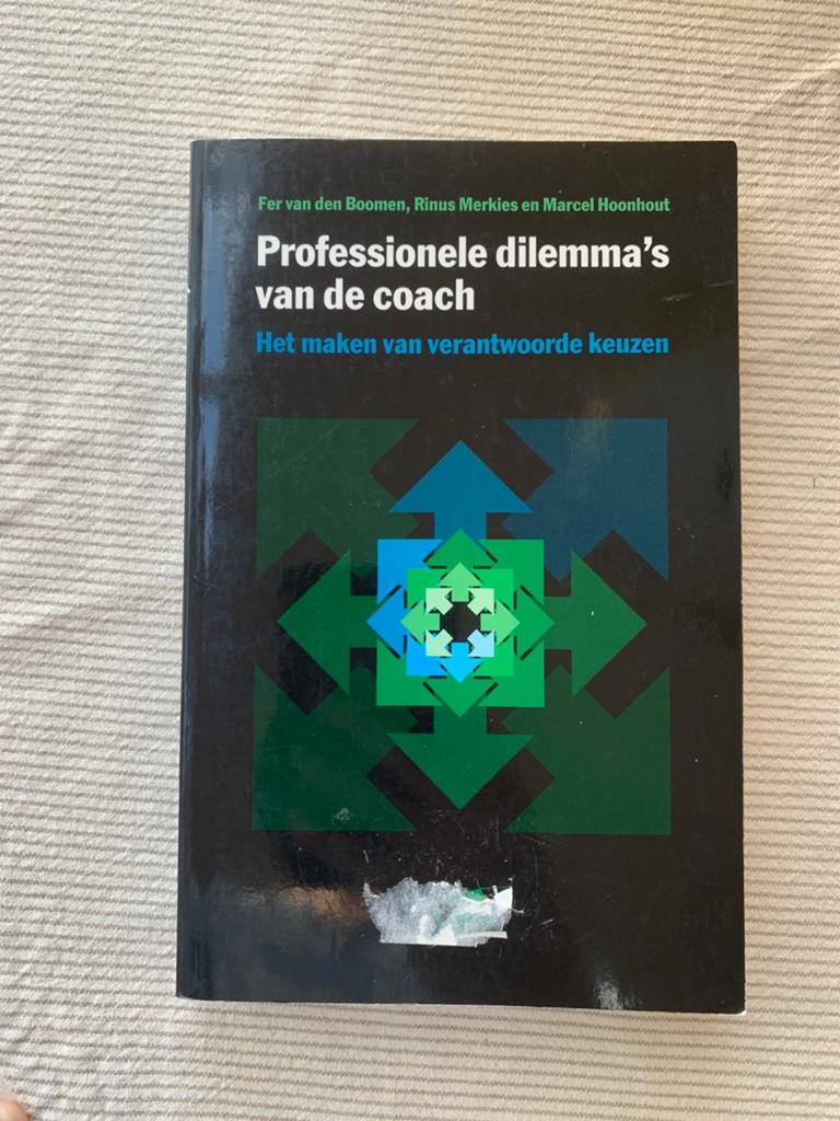 Professionele dilemma's van de coach - Fer van den Boomen ea, Enlèvement