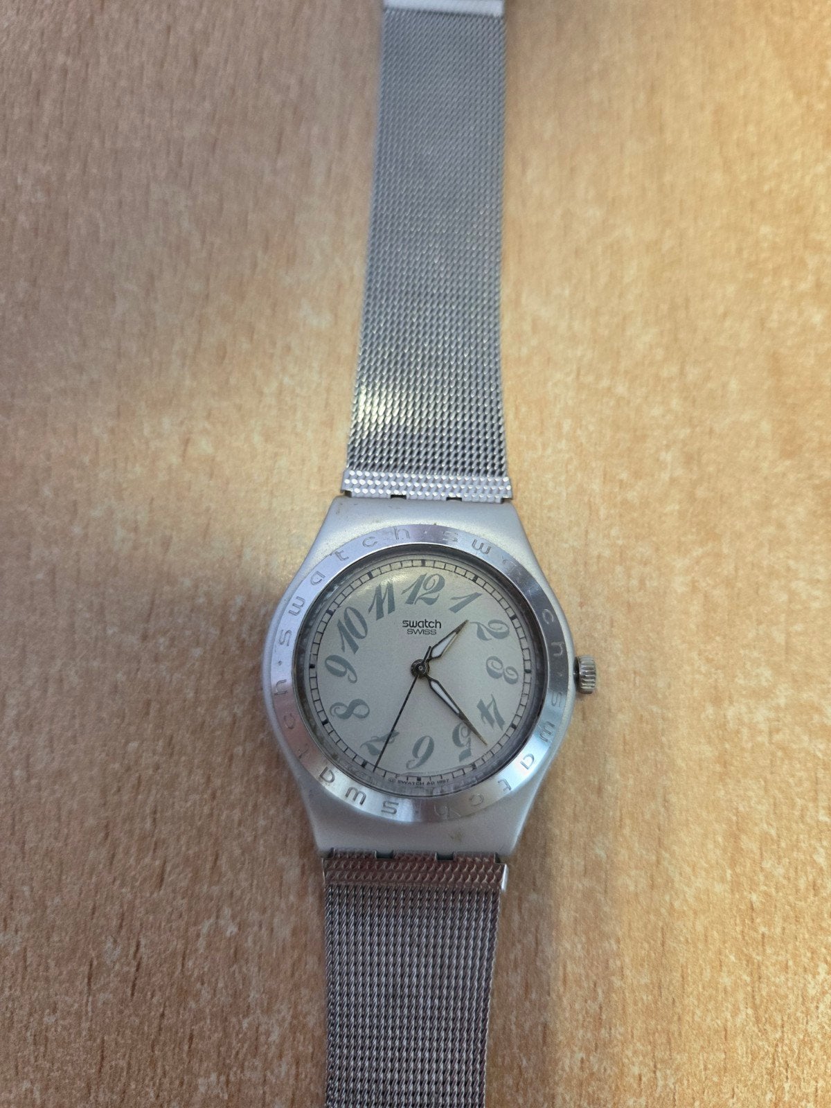 Swatch irony, Ophalen of Verzenden, Gebruikt, Polshorloge, Swatch