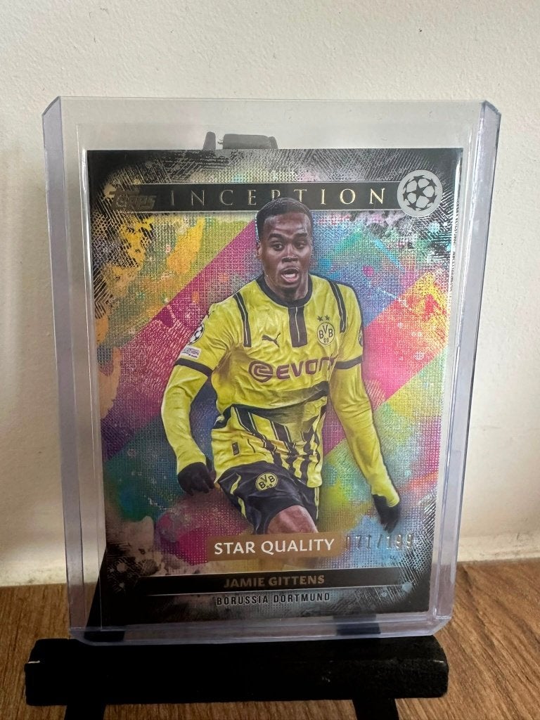 Inception - Borussia Dortmund - Gittens 071/199, Ophalen of Verzenden, Nieuw, Spelerskaart