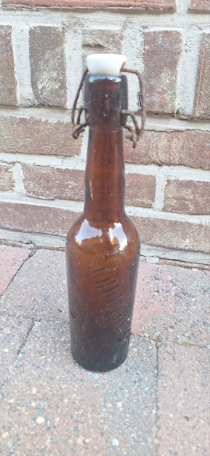 Duitse bierfles, Ophalen