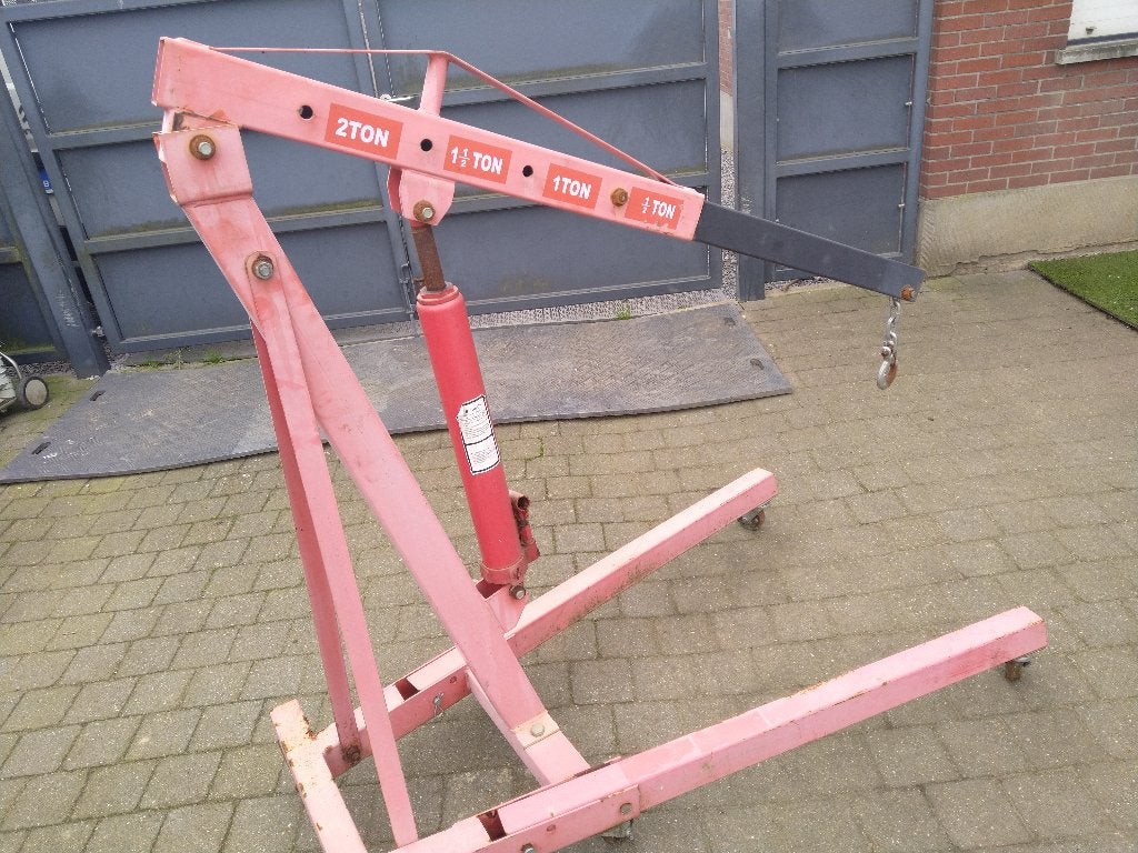grue de garage, Bricolage & Construction, Enlèvement, Utilisé, Chariot de transport