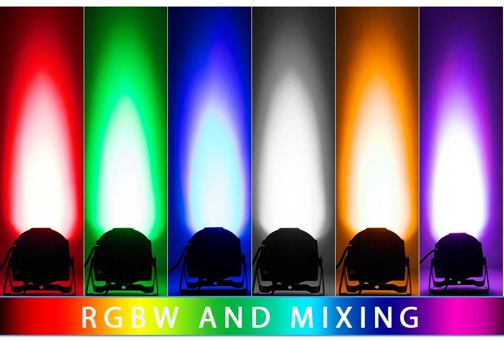 SUPERPROMO Nieuwe FIRST CLASS 7 X 24 W RGBWAUV FLAT LED PAR, Muziek en Instrumenten, Ophalen of Verzenden, Nieuw, Licht, Geluidgestuurd