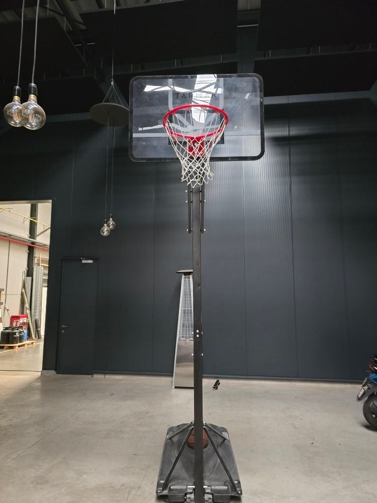 verstelbare basketbalring, Ophalen, Gebruikt, Ring, Bord of Paal