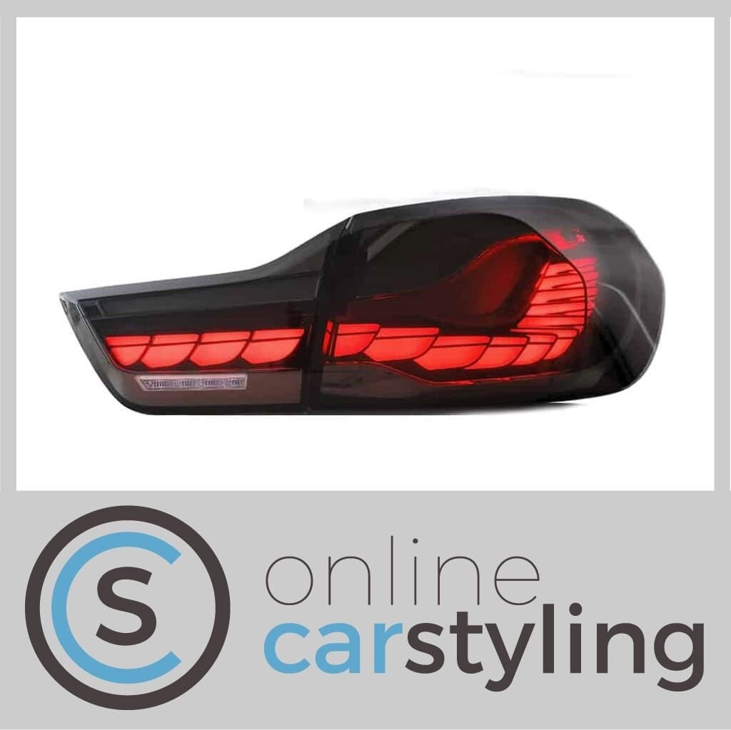 OLED Achterlichten BMW 4-Serie F32/F33/F36 Zwart Smoke, Neuf, -, -, Enlèvement ou Envoi