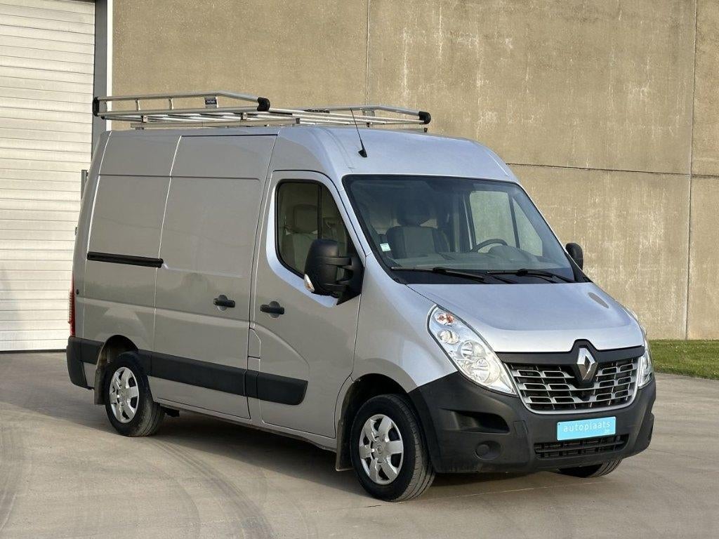 Renault Master 2018 Inbouwkasten Dakdrager Navi 93000km, Renault, 2500 kg, 2299 cc, Zilver of Grijs