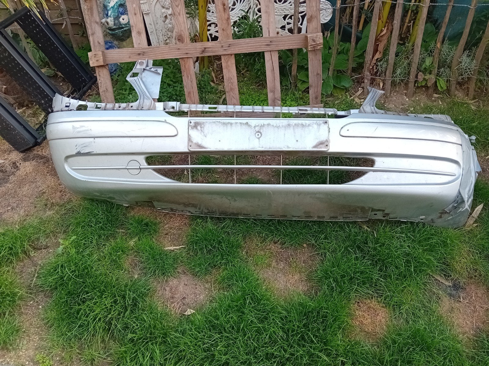 bumper grijs mercedes vito w639, Ophalen, Gebruikt, Mercedes-Benz, Bumper