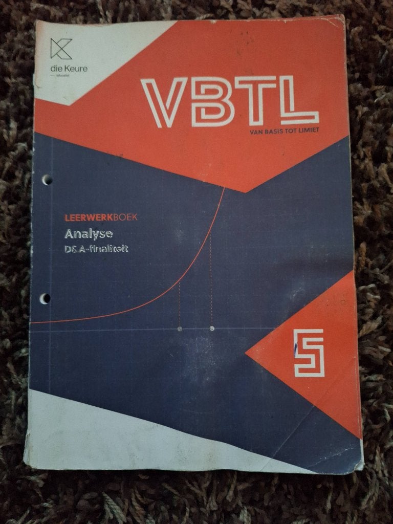 Wiskunde, VBTL, Analyse D&A-finaliteit, Boeken, Ophalen, Gelezen